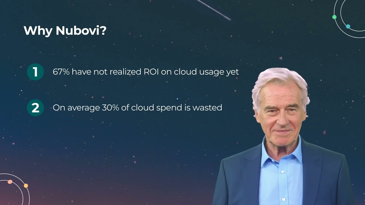 Snapshot 1 of Nubovi cloud spend management & monitoring