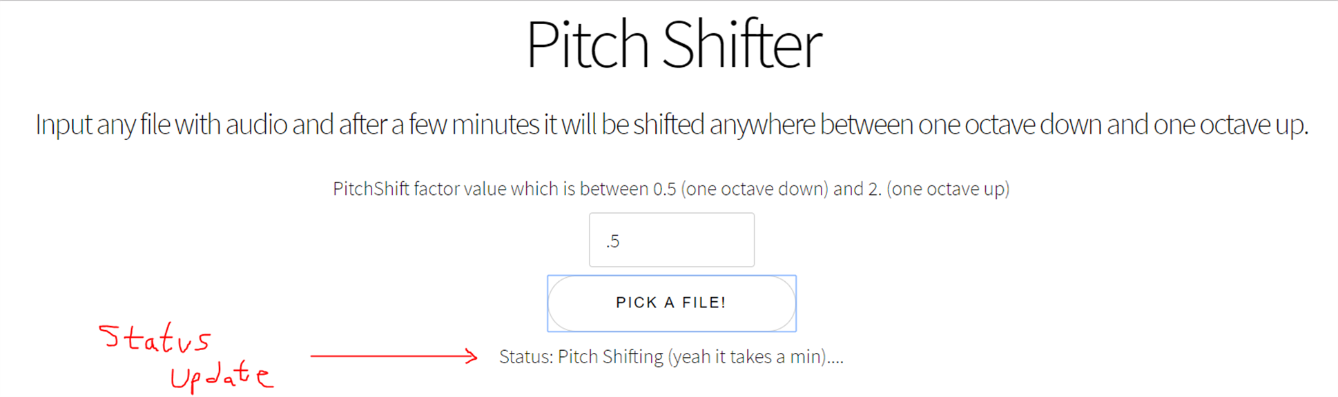 Pitch Shifter — неофициальное приложение в Microsoft Store