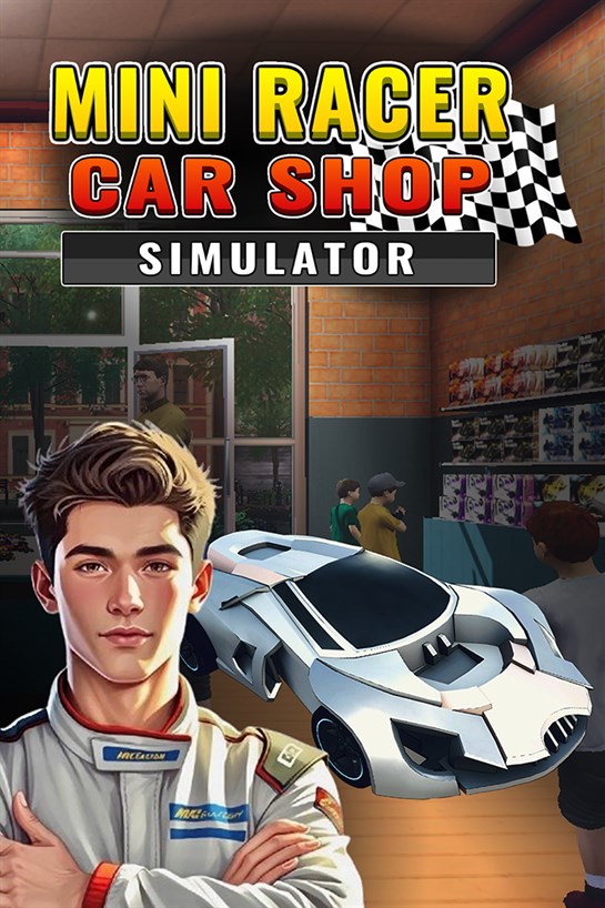Box shot of Mini Racer Car Shop Simulator