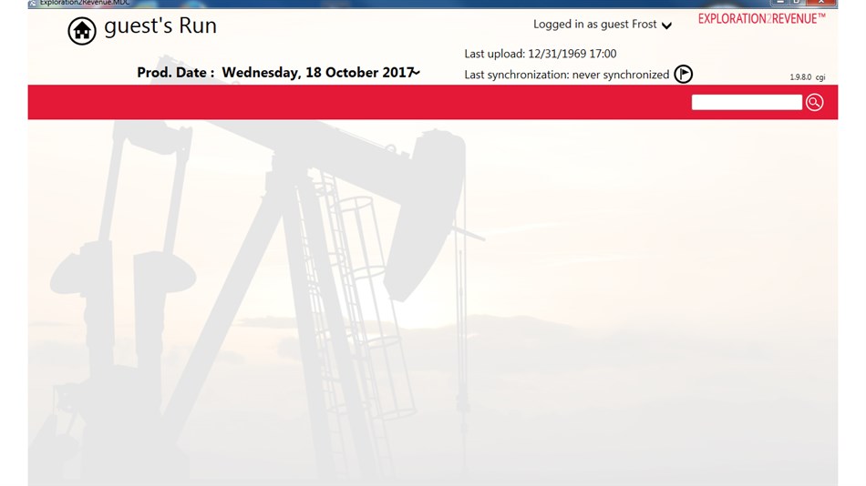 CGI Exploration2Revenue - Mobile Data Capture (Windows) Door: CGI Energy Solutions