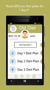 GM Diet screenshot 3