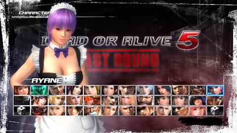 DEAD OR ALIVE 5 Last Round - Tenue soubrette Ayane