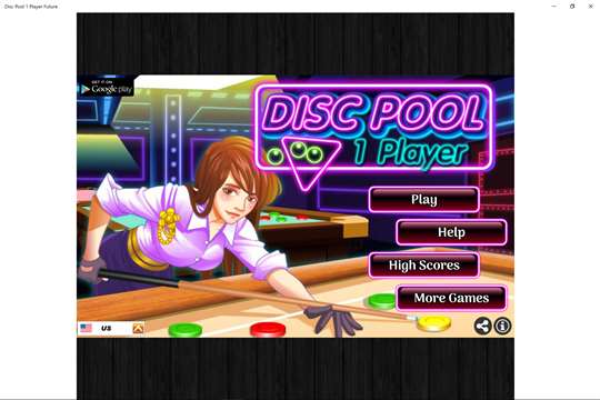 Disc Pool 1 Player Future screenshot 1
