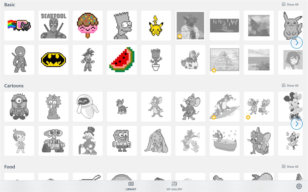 #1. Pixel Art: Magic Numbers (Windows) 来自: LozovskiyApps