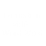 Formation vidéo Word ® 2016