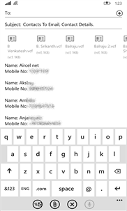 Contacts To Email screenshot 4