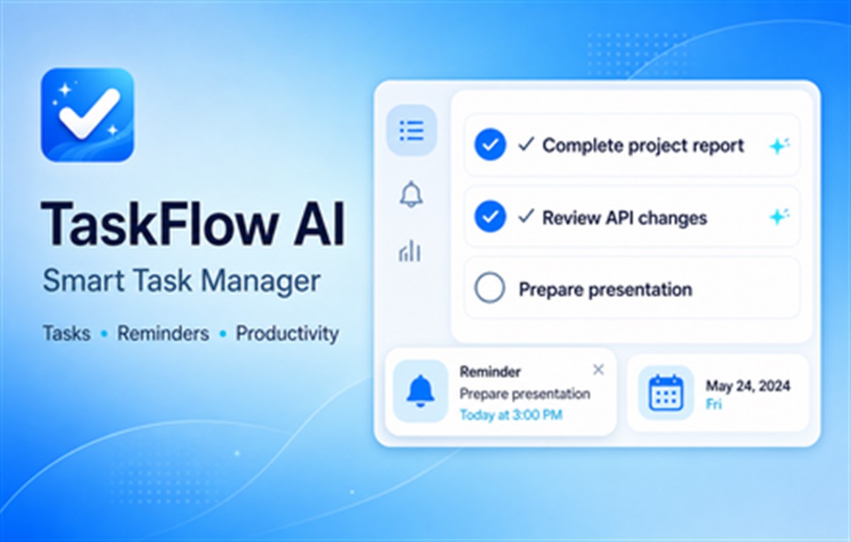 TaskFlow AI - Task Manager & Reminders