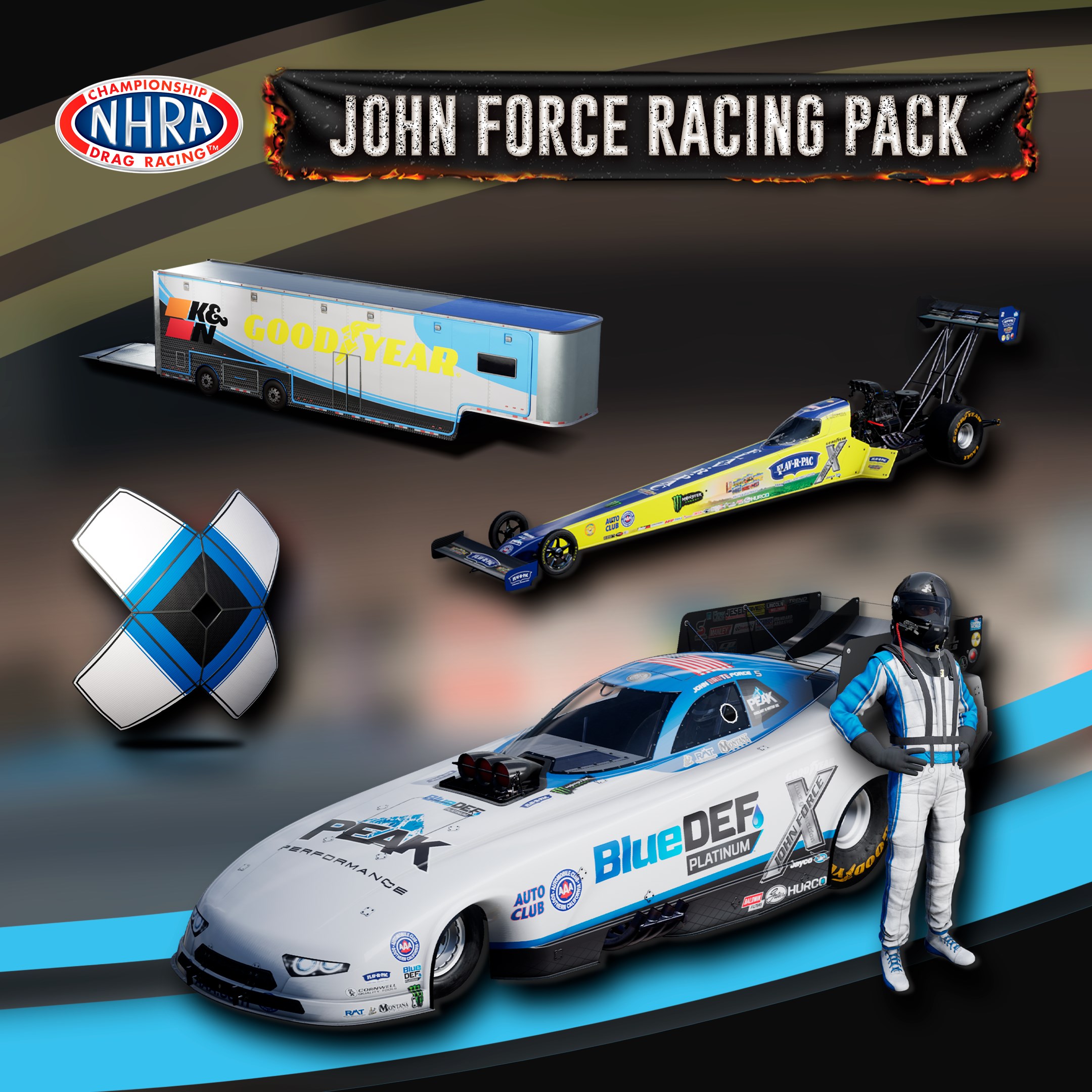 NHRA Championship Drag Racing: Speed For All - John Force Racing Pack