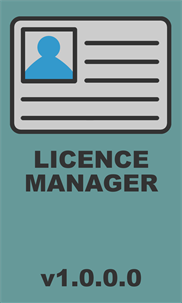 Licence Manager screenshot 1