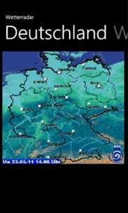 DWD Wetter Radar screenshot 1