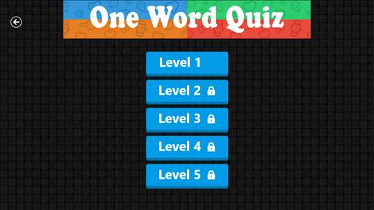 1 Word Quiz screenshot 8