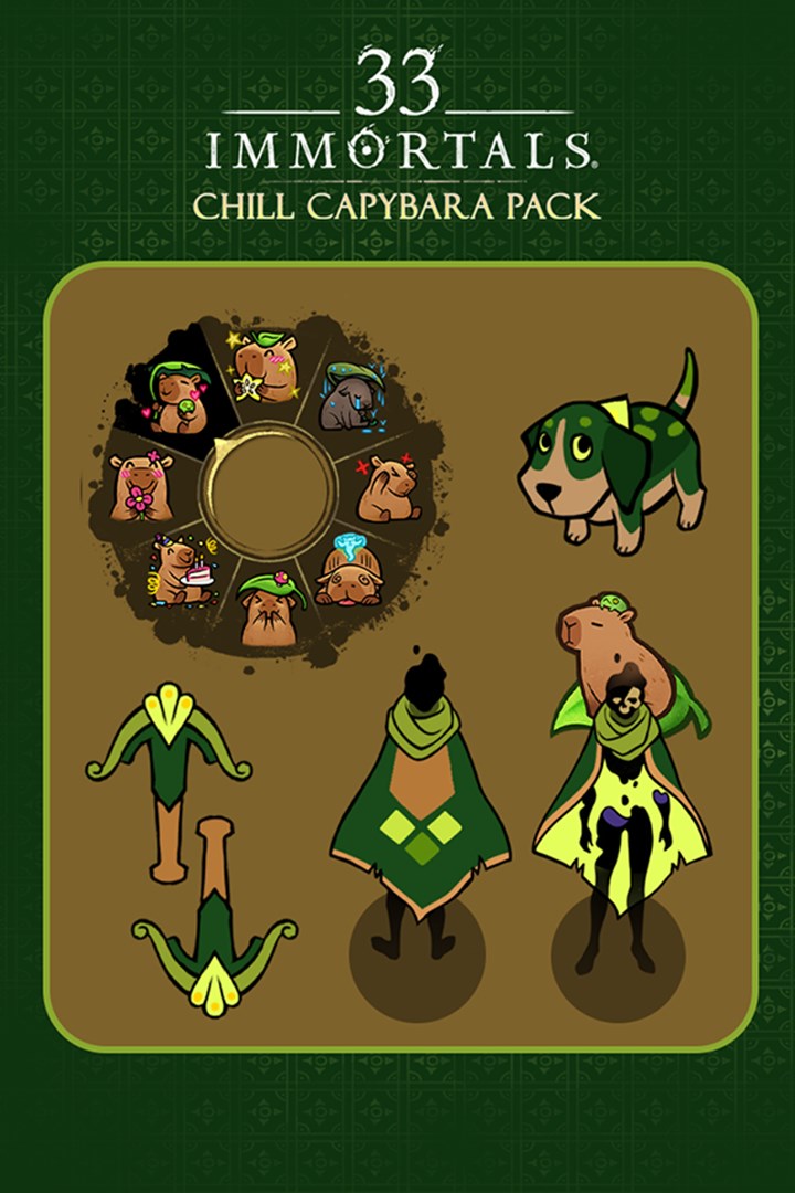 33 Immortals® – Chill Capybara Pack | Xbox | Chiave | Privato