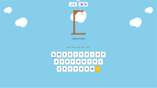 Hangman Earth screenshot 1