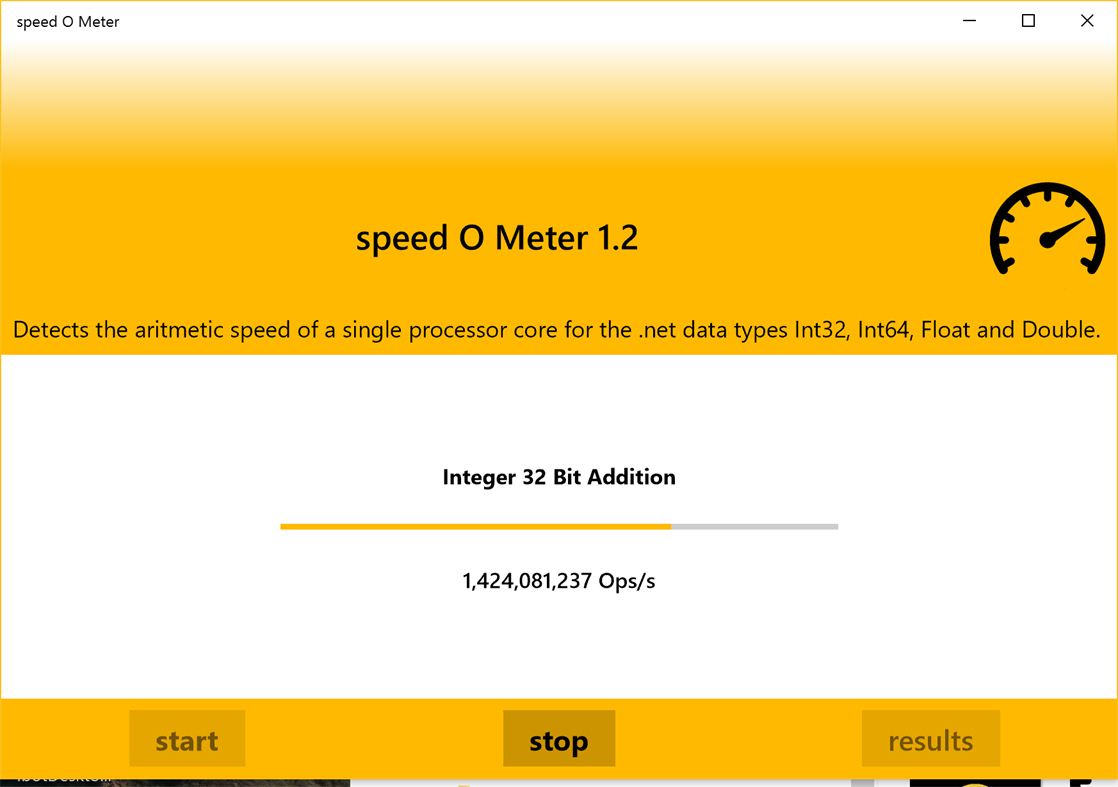 #2. speed O Meter (Windows) Door: Peter Engler