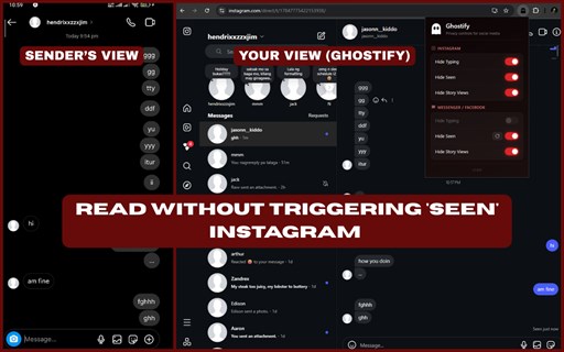 Ghostify | Hide Seen, Typing &... Stats, Downloads & Safety Check ...