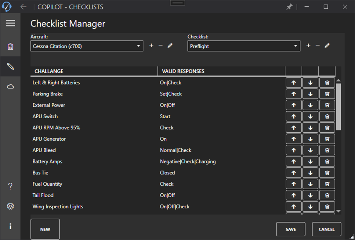 #2. Flight Simulator Checklist (Windows) Por: ATL Simulations