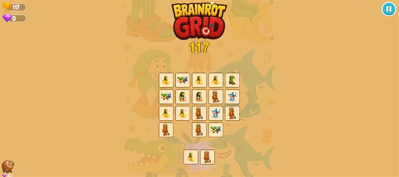 #4. Brainrot Grid (Windows) โดย: GREGORYWILSON