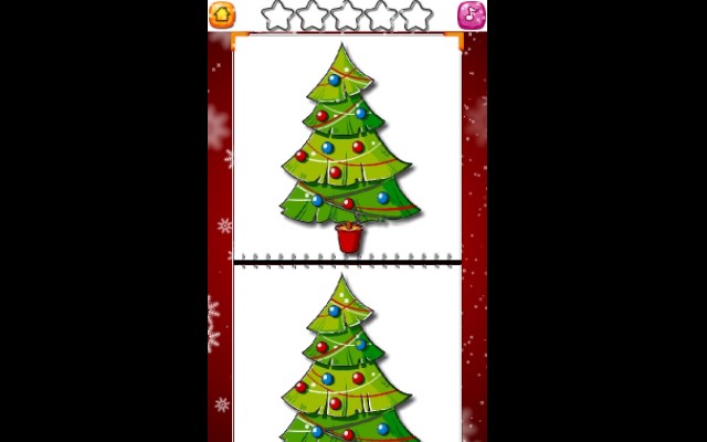 Christmas Tree Difference Game