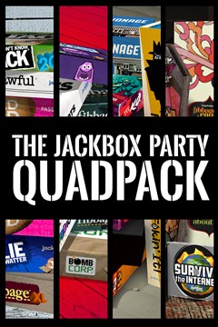 Cover poster for The Jackbox Party Quadpack