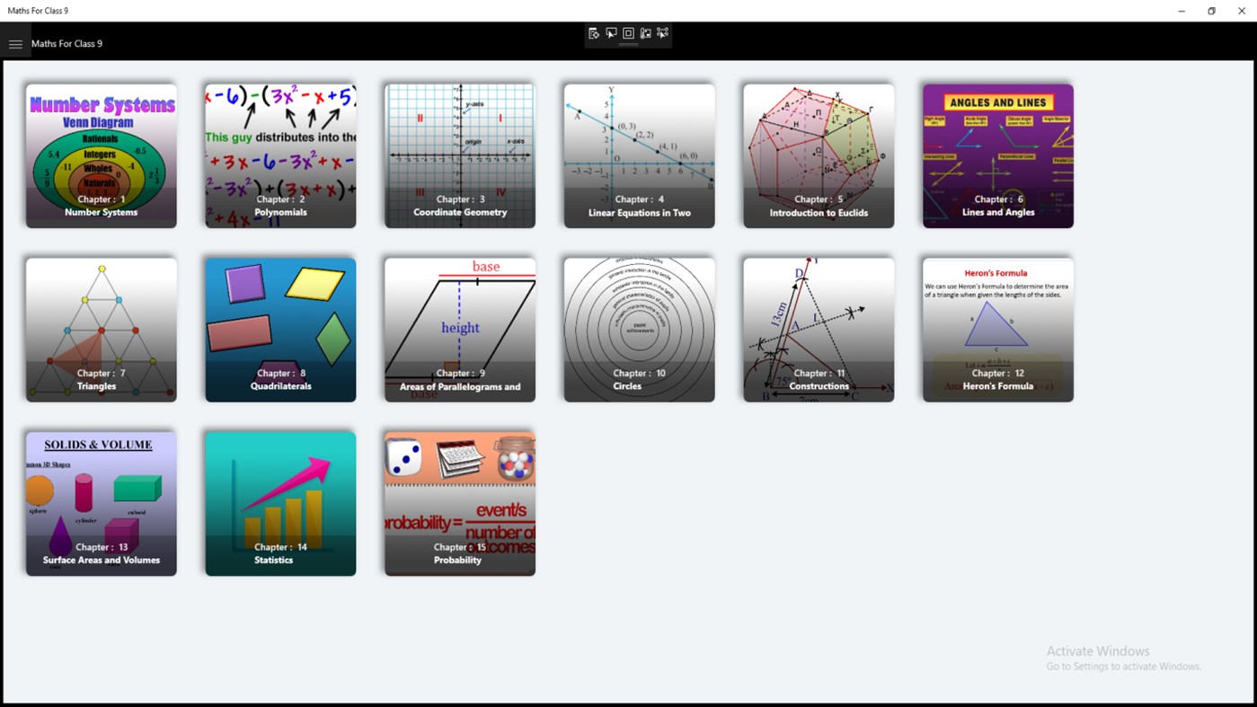 #6. Maths For Class 9 (Windows) 由: Narendrayadav