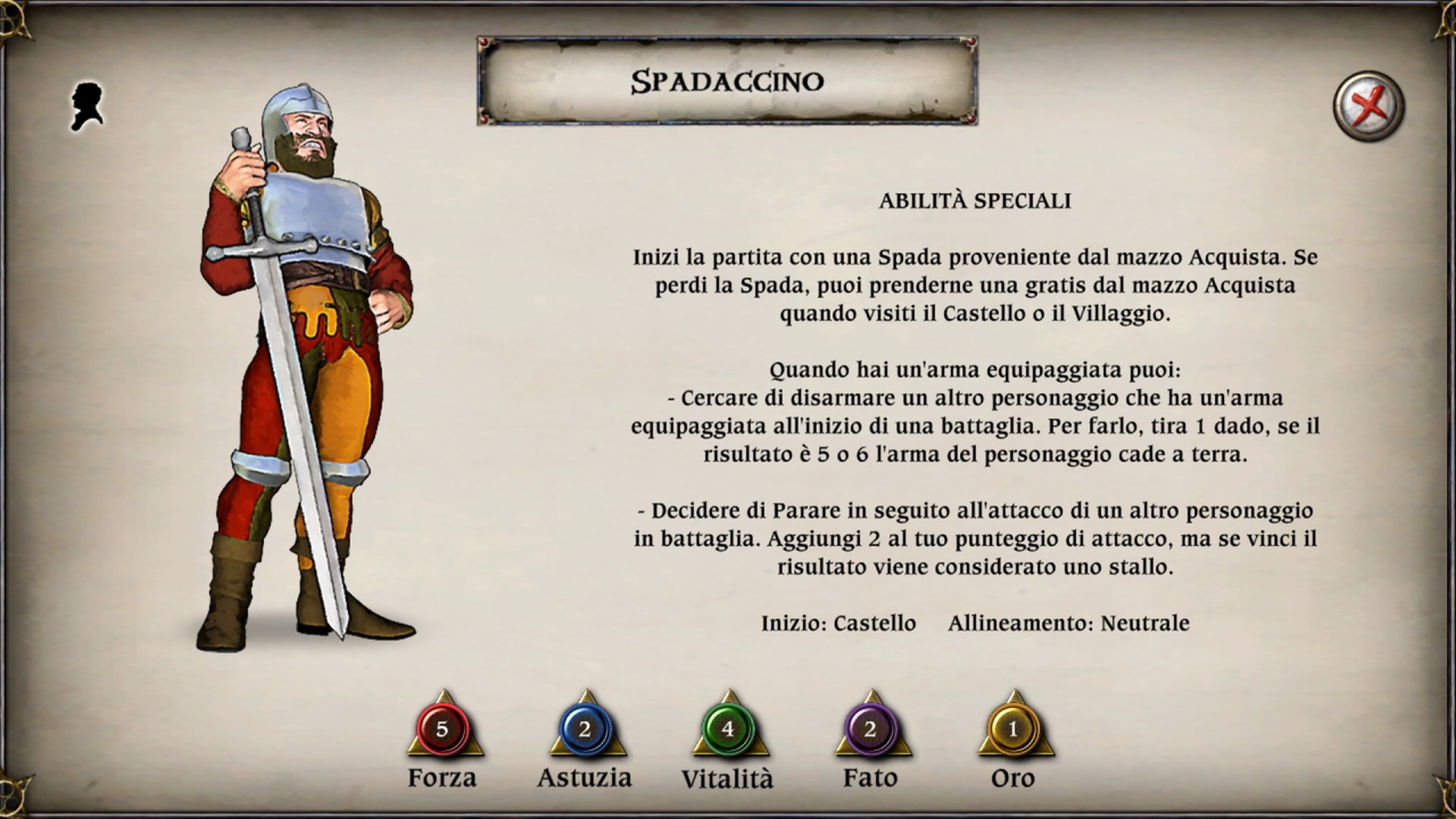 Talisman: Digital Edition - The Swordsman Character Pack | Xbox | Chiave | Privato