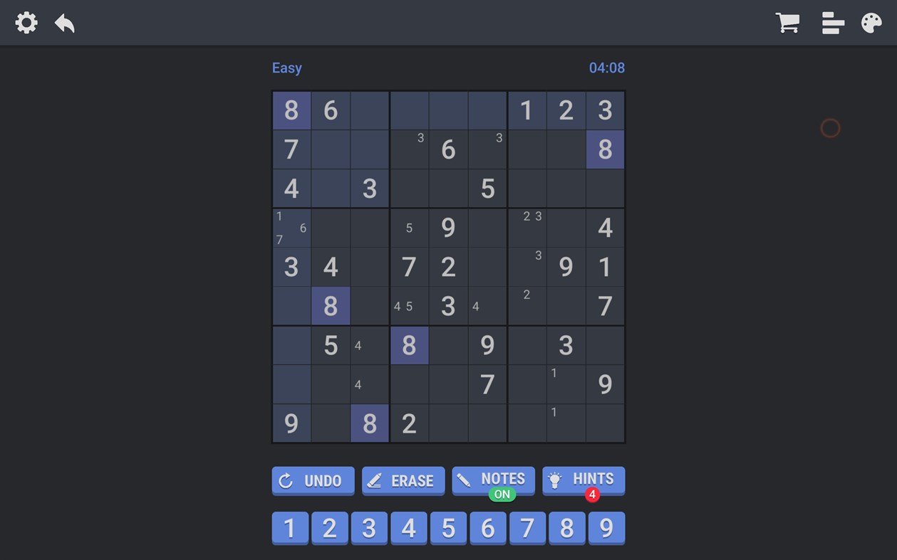 #4. Sudoku INFINITE+ (Xbox) Podle: NovaSoftwares