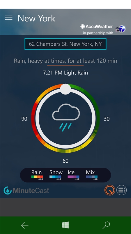 AccuWeather - Weather for Life Screenshot