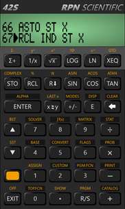 42S Calculator screenshot 4