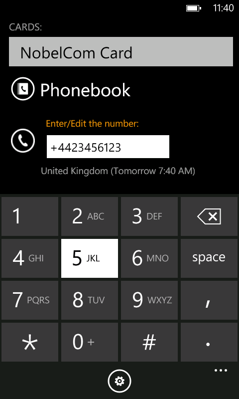 Captura de Pantalla 3 Calling Card Free windows
