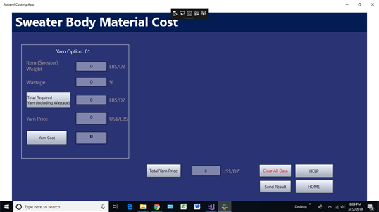 Apparel Costing App screenshot 8