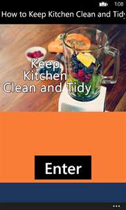 How to Keep Kitchen Clean and Tidy - Easy Tips screenshot 1