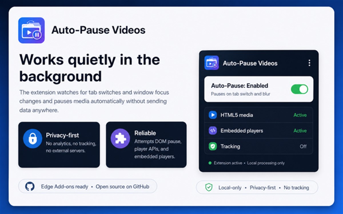 Auto-Pause Videos