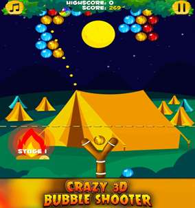 Crazy 3D Bubble Shooter screenshot 2