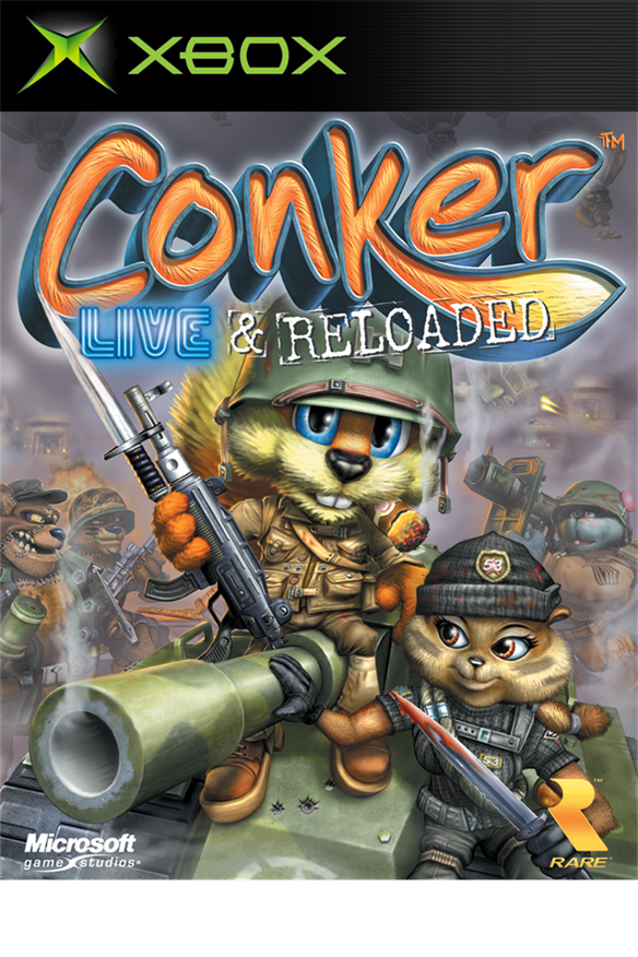 Conker: Live and Reloaded Xbox Series X|S and Xbox One cover art