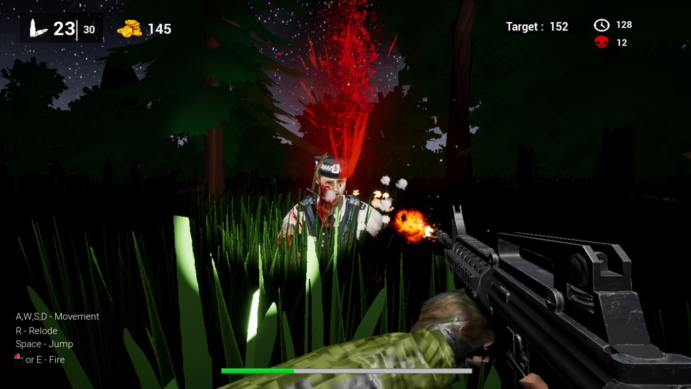 #4. Endless Night: Zombie Survival (Windows) By: Kwill Games