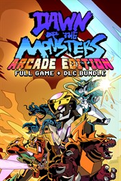 Bundle Dawn of the Monsters: gioco completo + pacchetto DLC Arcade + personaggio