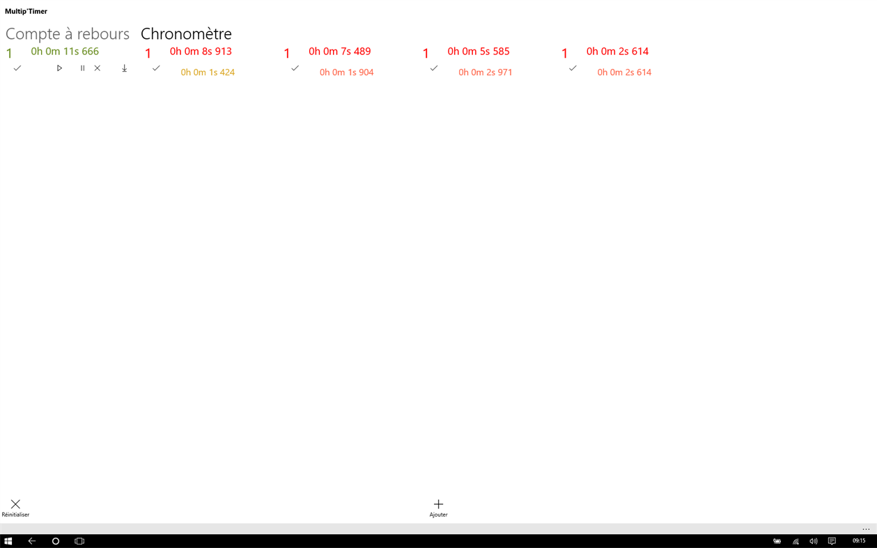#3. Multip'Timer (Windows) 由: Quentin Delfour