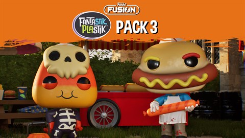 Funko Fusion - Fantastik Plastik Pack 3 - Frank Von Veiner and Cutey Corn