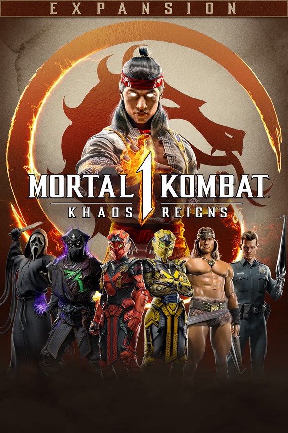 Mortal Kombat 1: Khaos Reigns Expansion Xbox Series X|S and Xbox One cover art