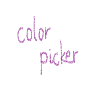 Simple image color picker