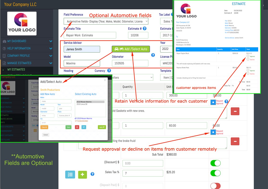 #7. Estimates & Invoice Maker (Windows) Podle: IW Technologies LLC