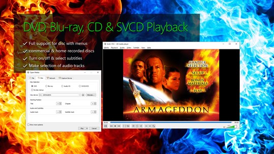 ALL Media Player - Video, DVD, Blu-ray, CD, SVCD screenshot 2