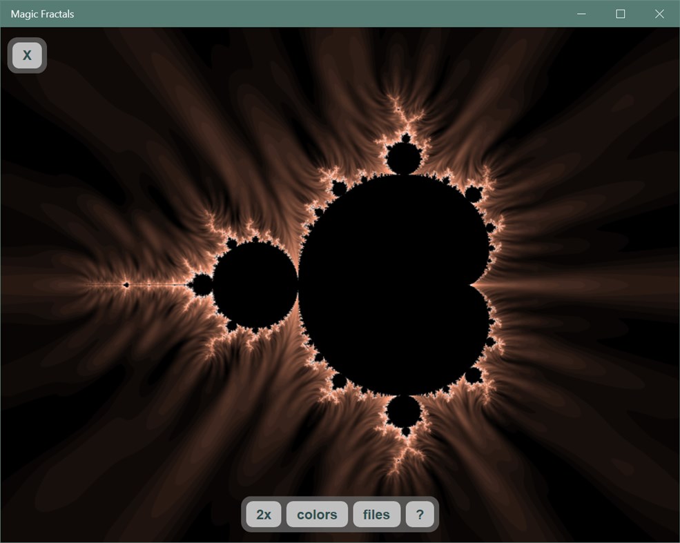 #1. Magic Fractals (Windows) 由: Мистер Кибернетик
