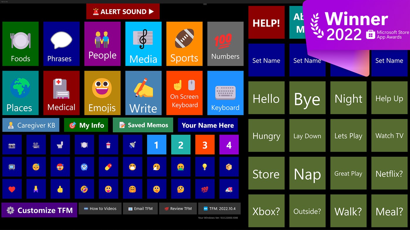 #1. Talk For Me (Windows) Με: Retcon Apps