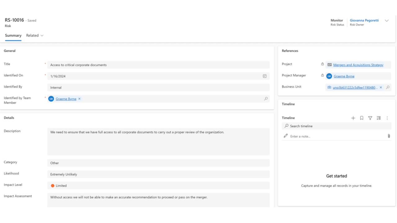 Snapshot 4 of CoPlan: Capital Planning and Project Management Solution
