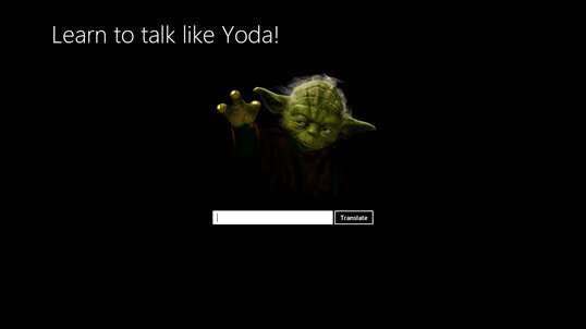 Yoda Talk screenshot 1