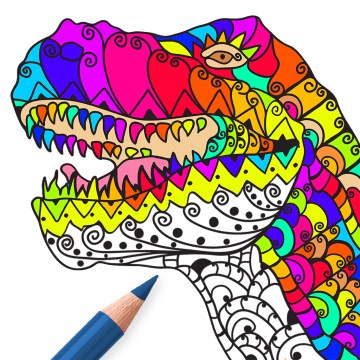 Download Get Dinosaur Coloring Pages For Adults Microsoft Store