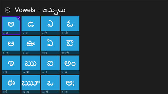 Learn Telugu language screenshot 2