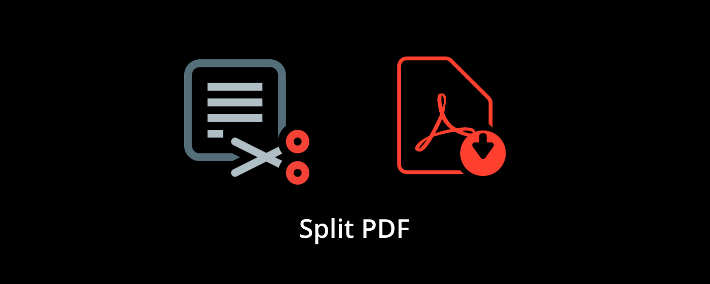 Split PDF marquee promo image