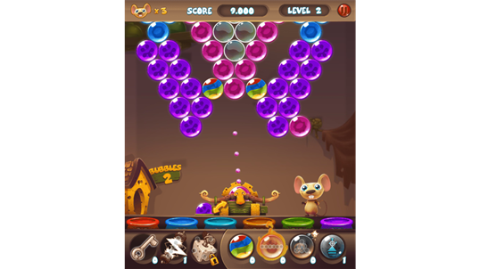 Bubble Shooter Kitty Hello screenshot 4